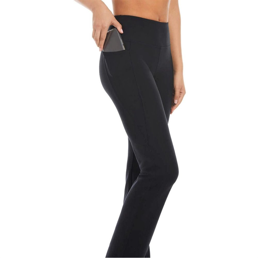 NWT Jockey High-Rise Side Pockets Moisture Wicking Active Yoga Pants - Picture 2 of 8